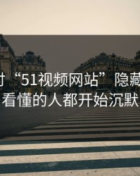 深入探讨“51视频网站”隐藏的秘密：看懂的人都开始沉默